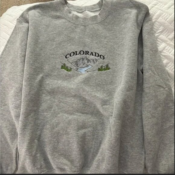 Etsy Shop Colorado Crewneck Sweatshirt - Picture 2 of 3